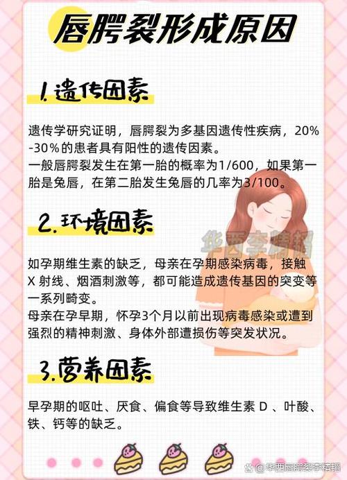 为什么会唇腭裂