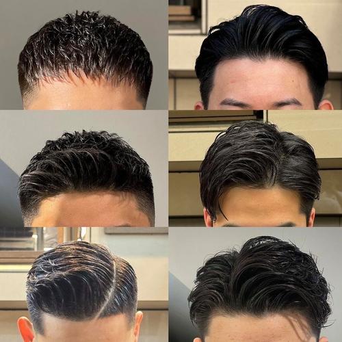 头发油适合什么发型