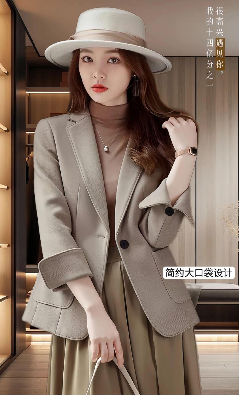 系服外套怎么搭配