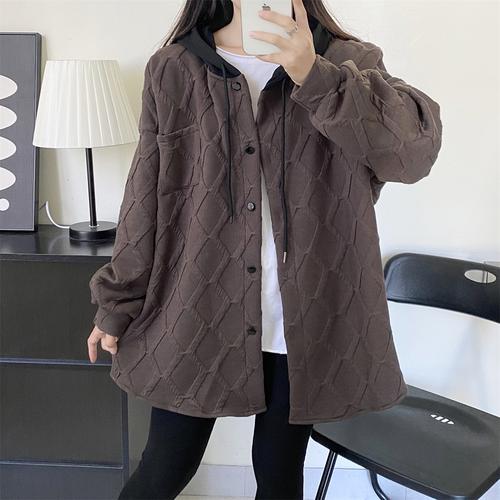 长款卫衣加短款外套怎么搭配图片女