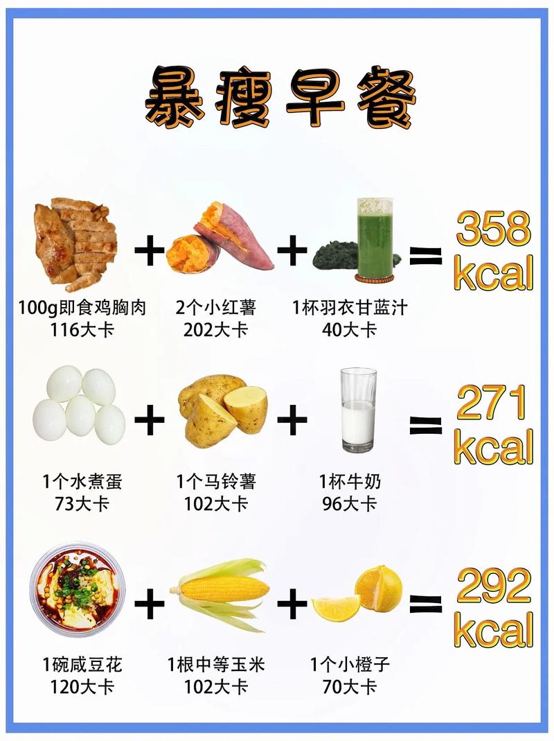 男减肥的人早上吃什么好