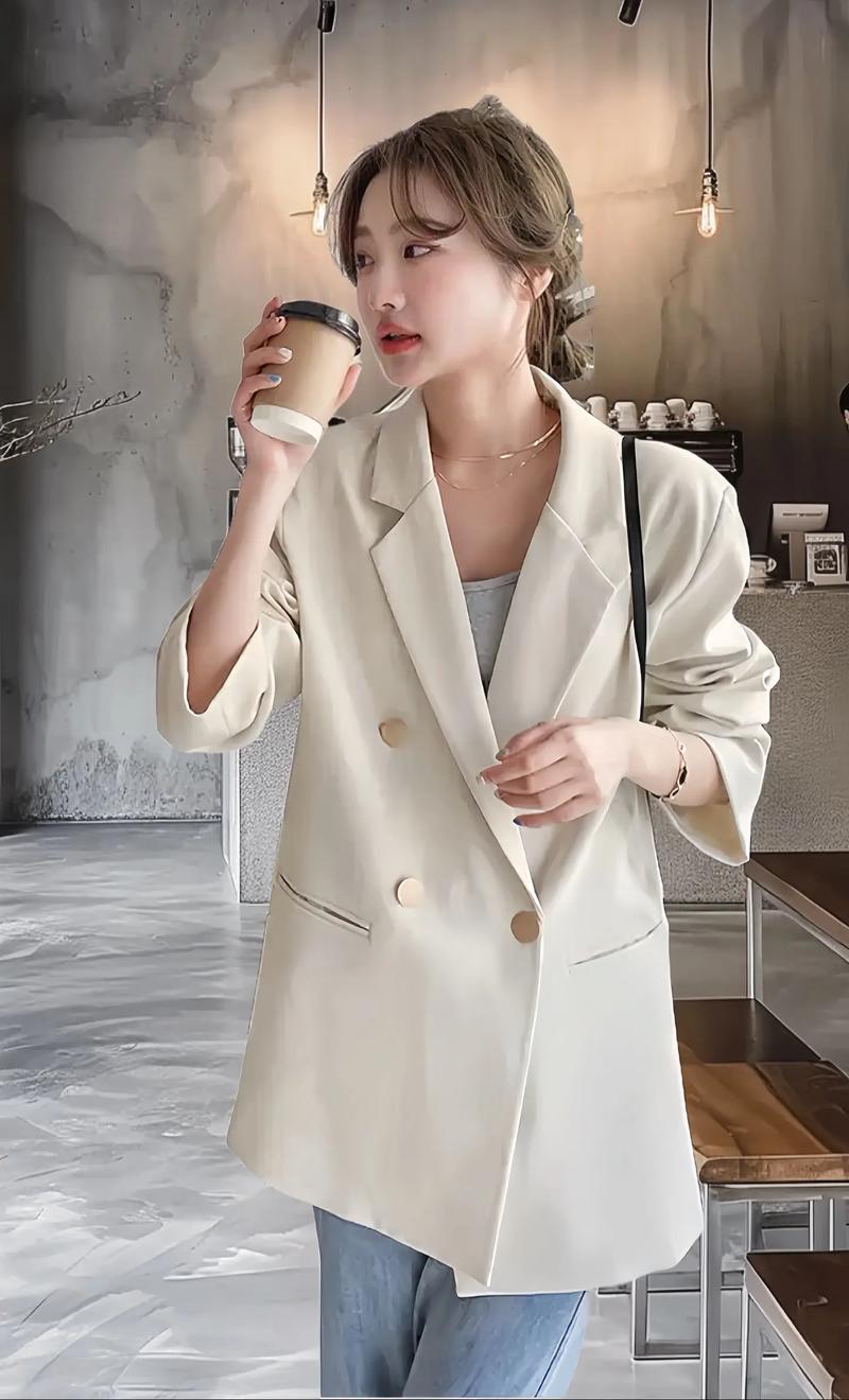 米白上衣怎么搭配图片大全