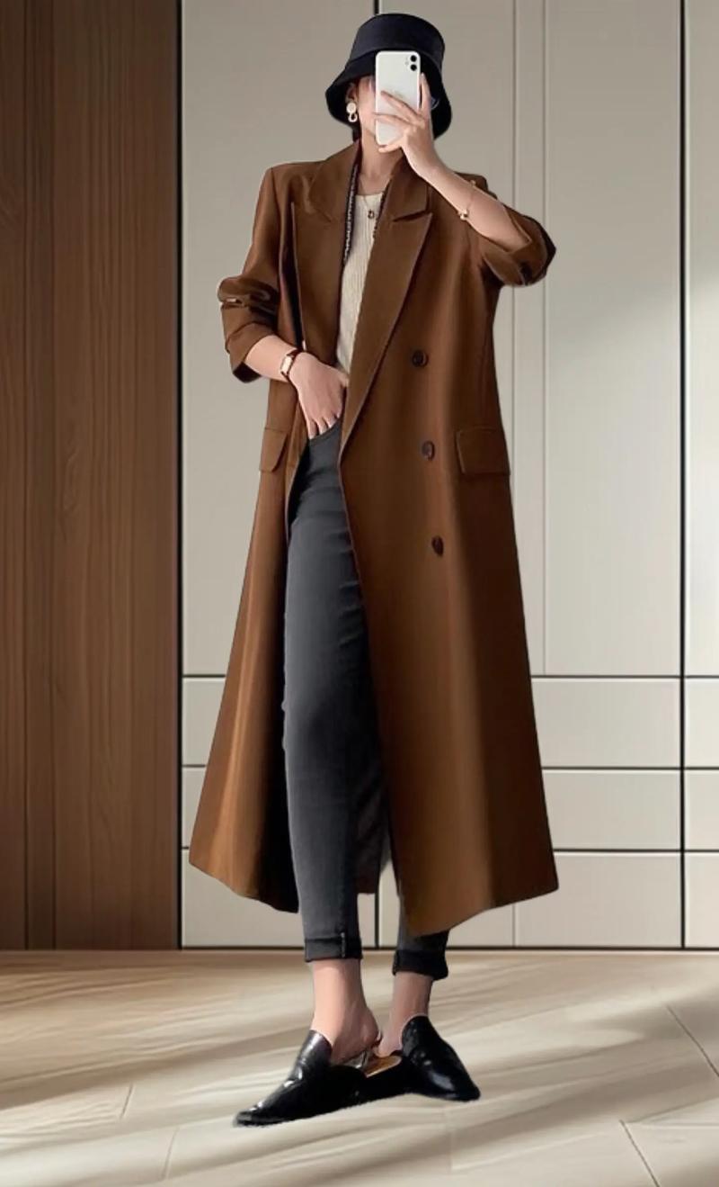 西服领大衣 怎么搭配好看