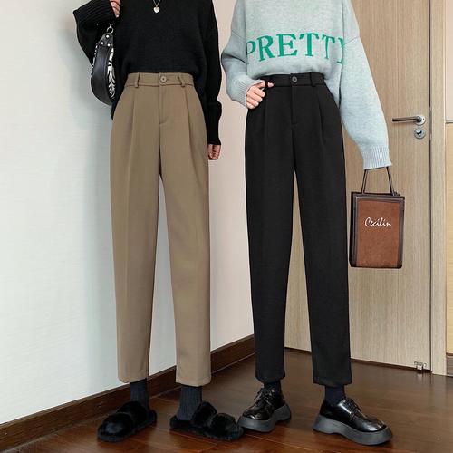 冬季小脚裤怎么搭配