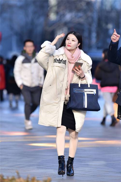 短靴高跟鞋怎么搭配图片