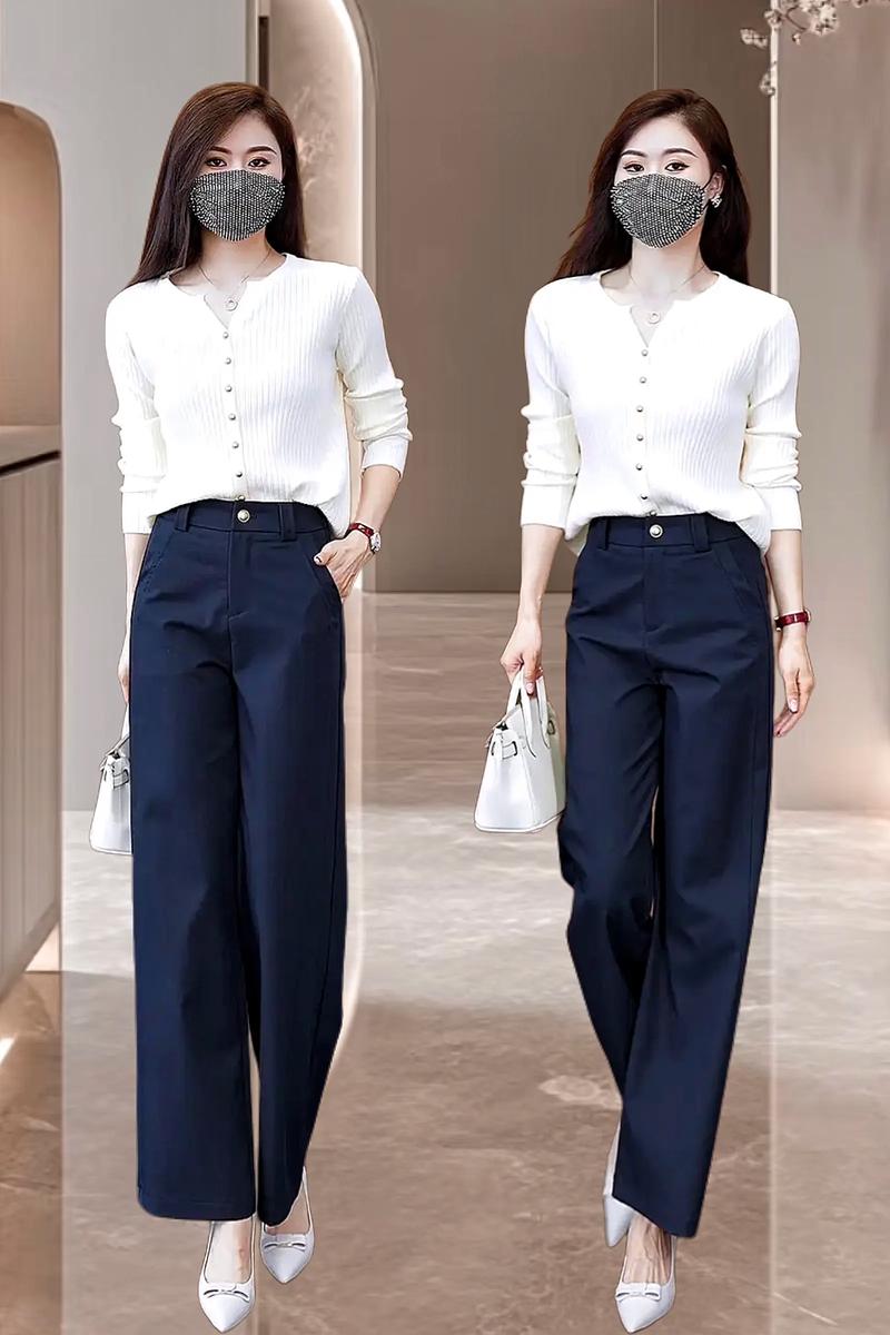 窄腿裤子怎么搭配衣服