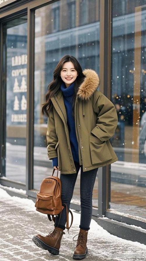 军绿外套鞋子怎么搭配