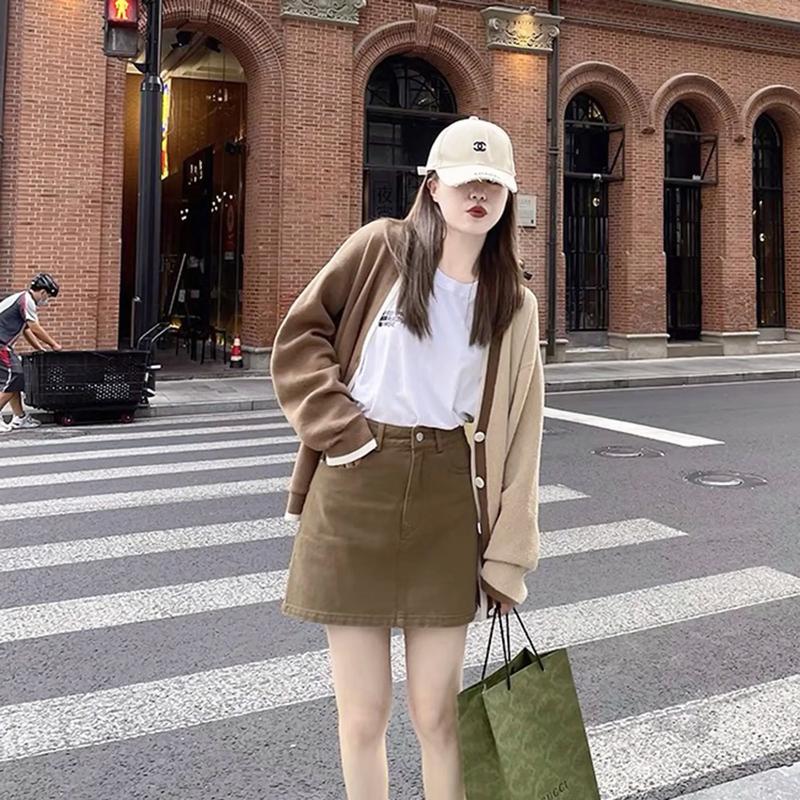 针织外套怎么搭配图