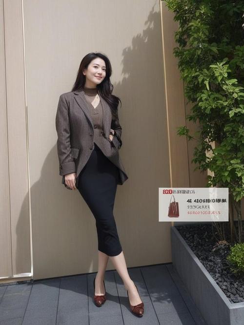 中长款包臀裙外套怎么搭配图片