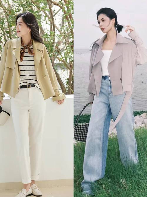 穿短风衣怎么搭配鞋子好看