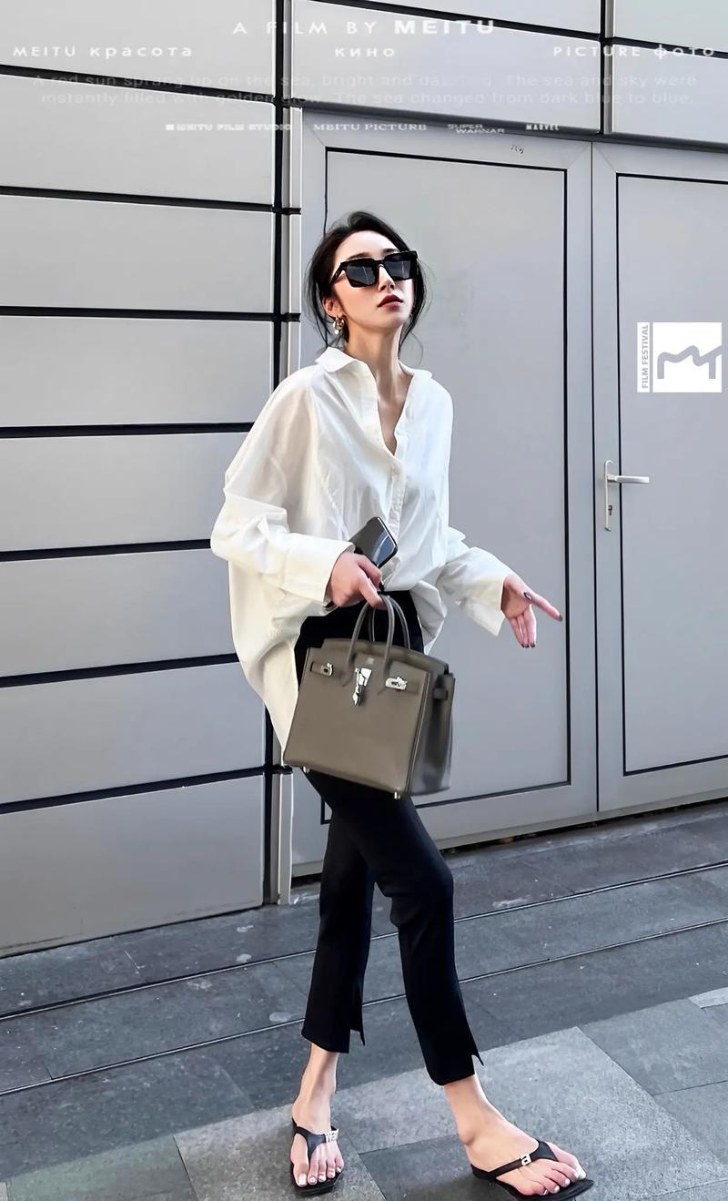 衬衣下面怎么搭配什么裤子好看图片