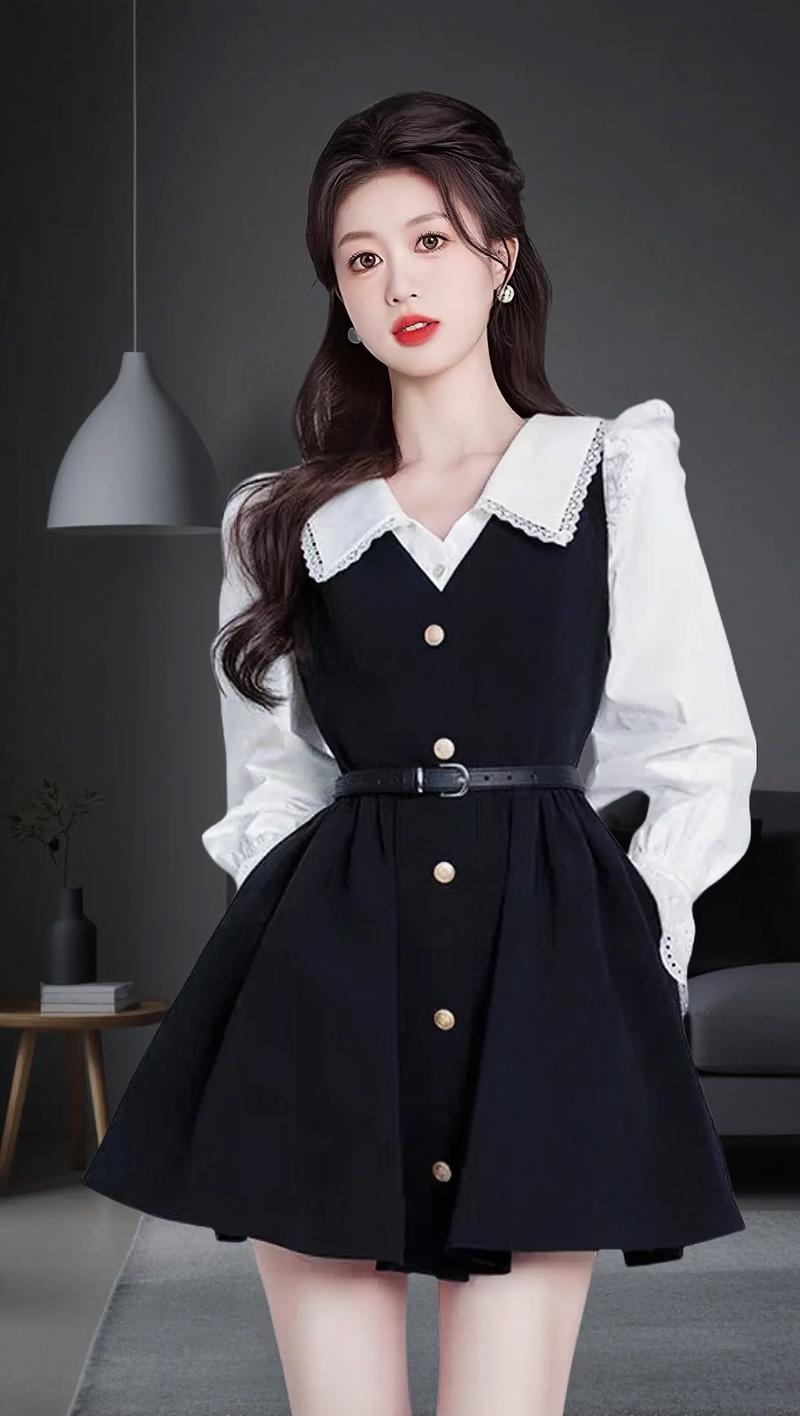 衬衫裙衣怎么搭配什么外套好看图片