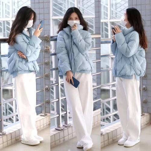 白色上衣配什么颜色的裤子