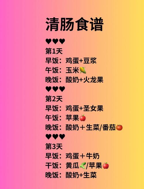 什么食物清肠减肥