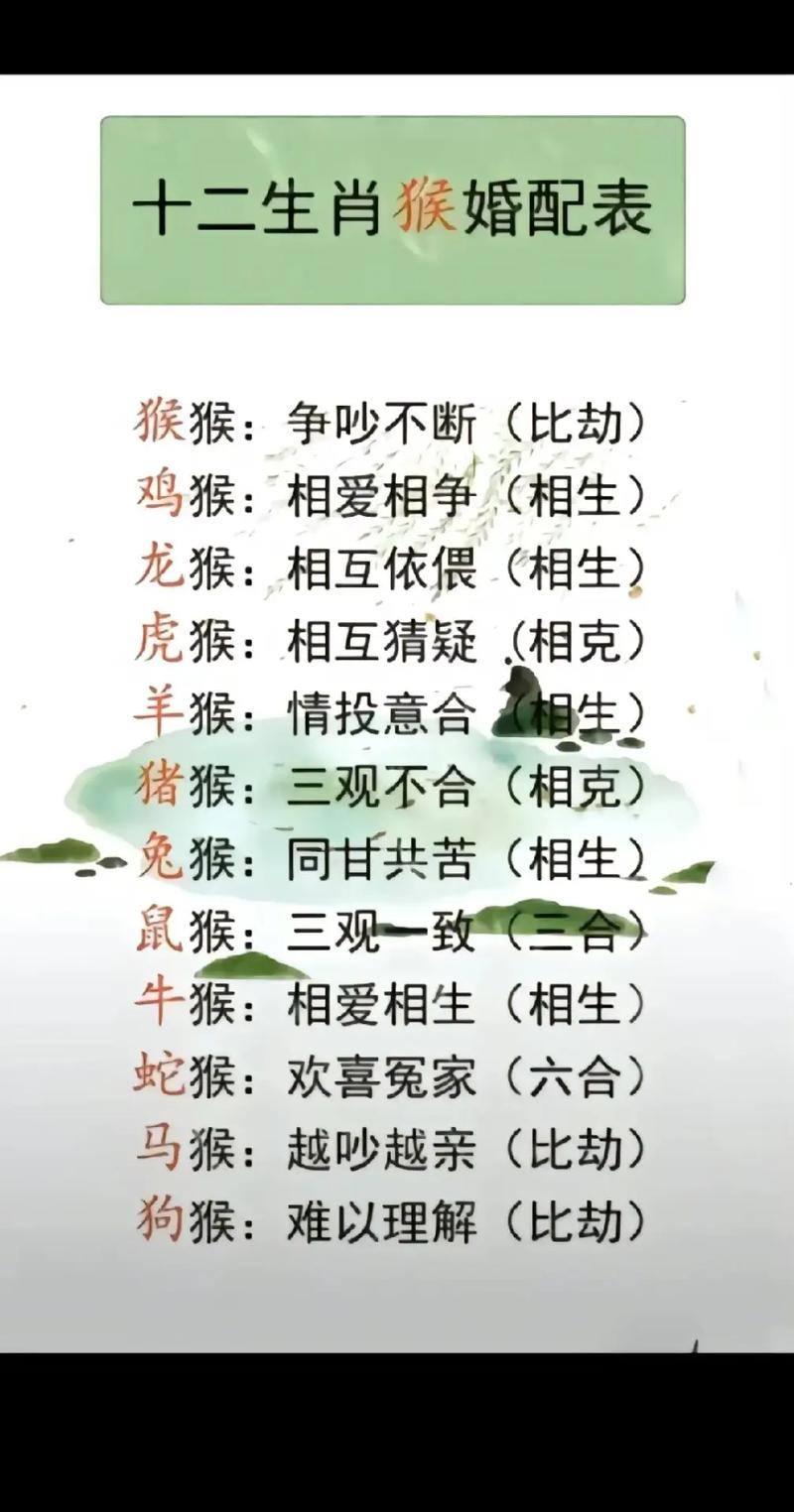 属猴的和什么最配