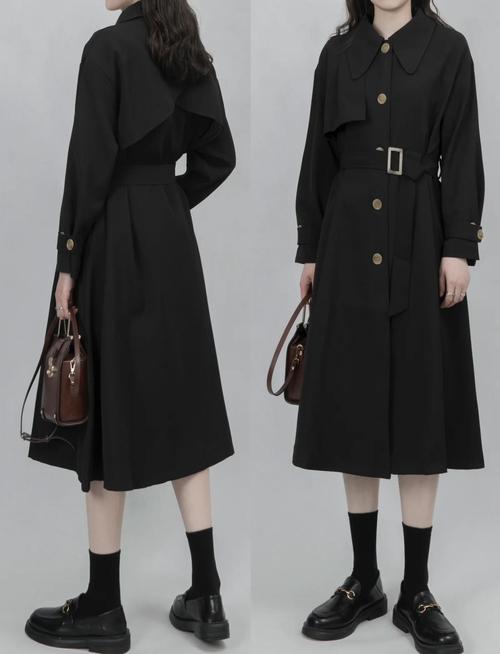 黑色风衣配什么鞋子