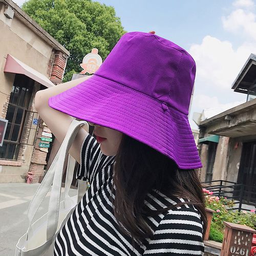 紫色的帽子怎么搭配图片女生图片欣赏