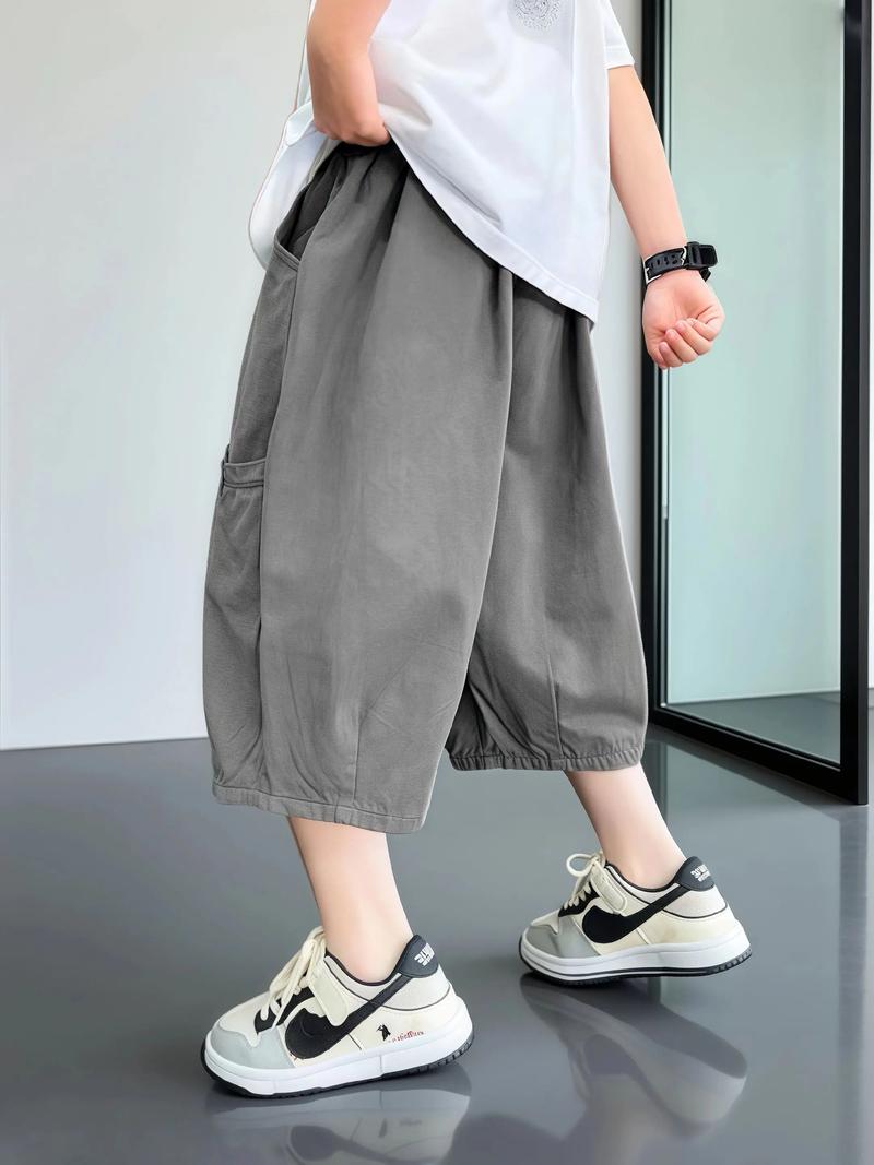 运动七分短裤怎么搭配图片欣赏