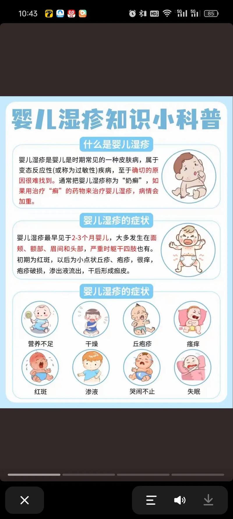 什么是婴儿湿疹