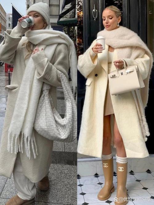 羊毛白的衣服怎么搭配什么围巾