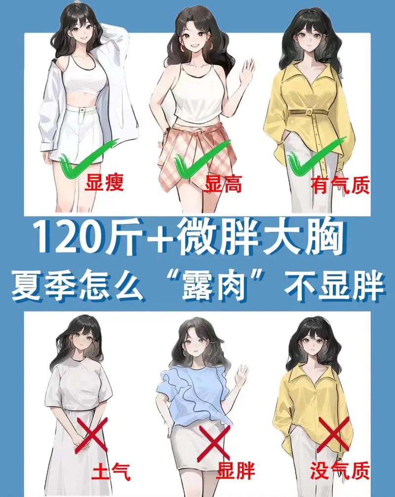 胸大夏天怎么穿衣搭配