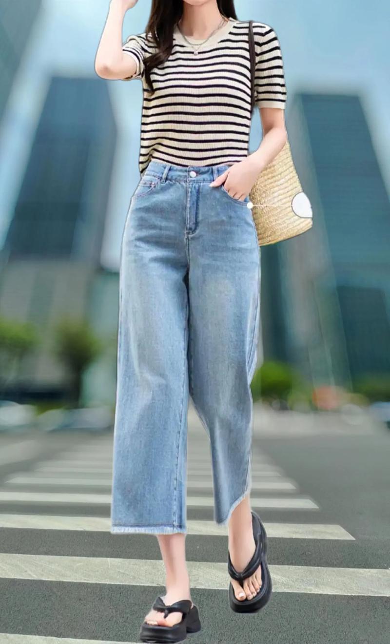 女士牛仔裤配什么鞋