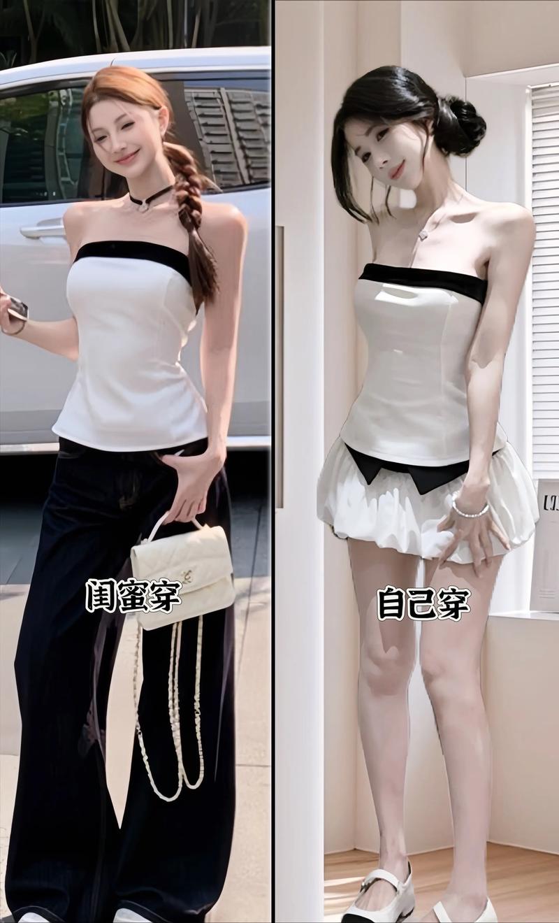 夏天吊带短裙怎么搭配