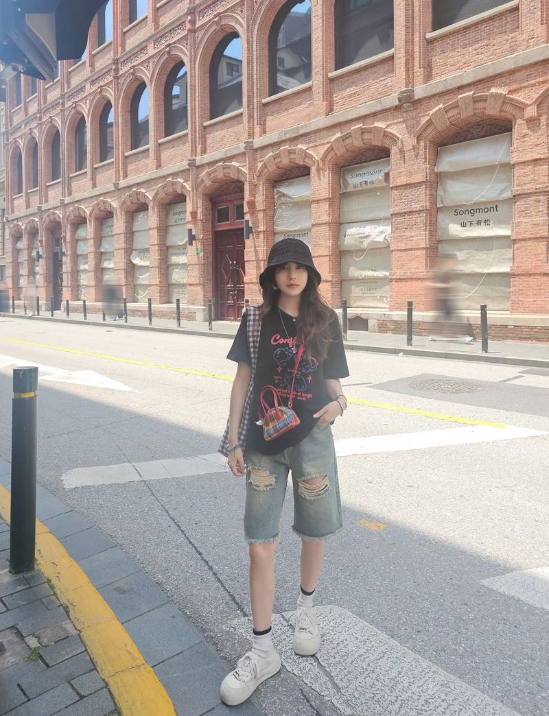 五分衣服怎么搭配图片