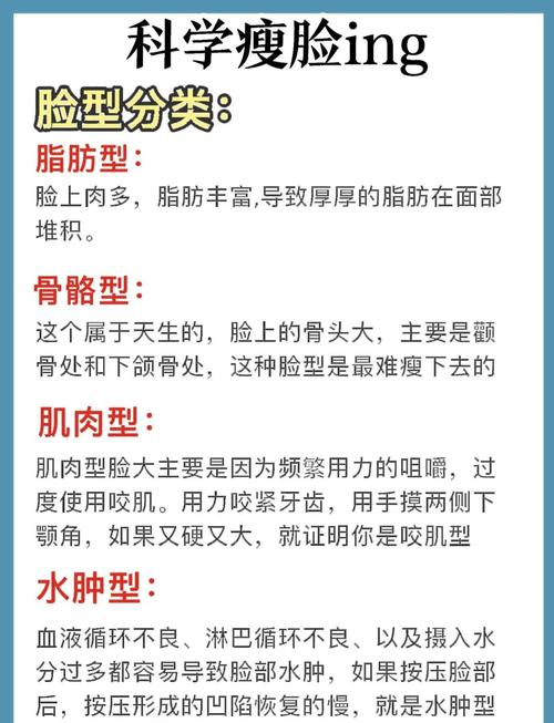 有什么瘦脸的方法