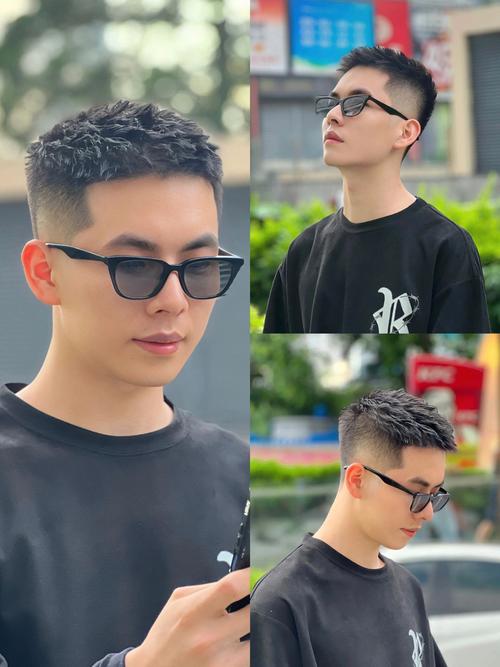 男生脸宽适合什么发型