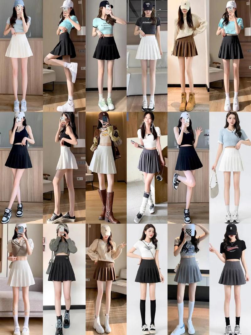 裙子过短怎么搭配衣服图片欣赏