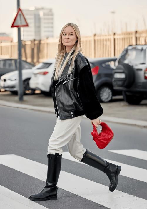 秋天穿靴子怎么搭配