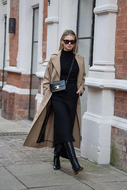 秋天穿靴子怎么搭配