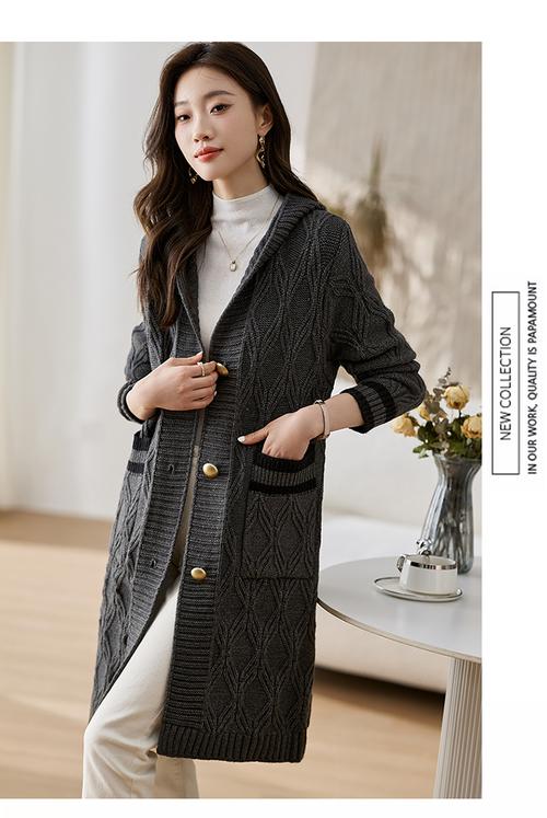 青长款开衫怎么搭配