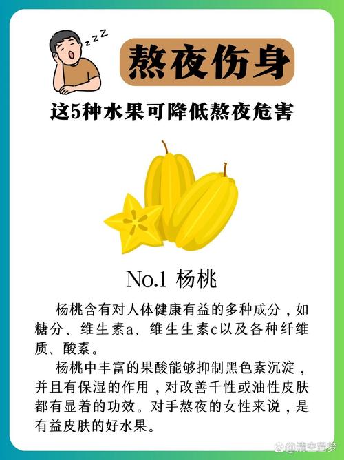 熬夜多吃什么水果