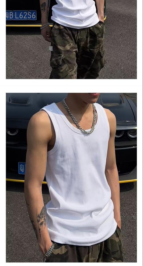 男士短背心怎么搭配图片