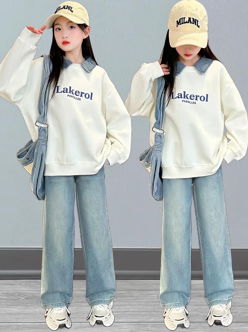 女款学生卫衣怎么搭配图片