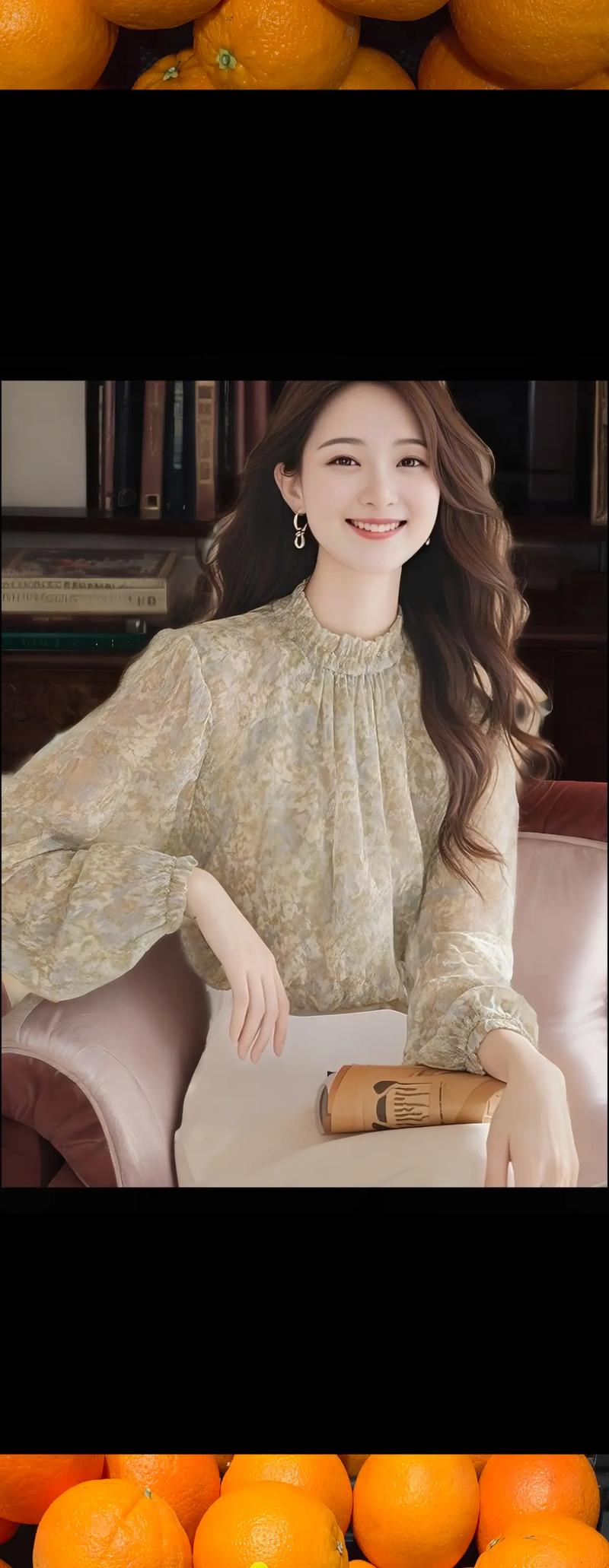 露肩雪纺上衣怎么搭配什么外套