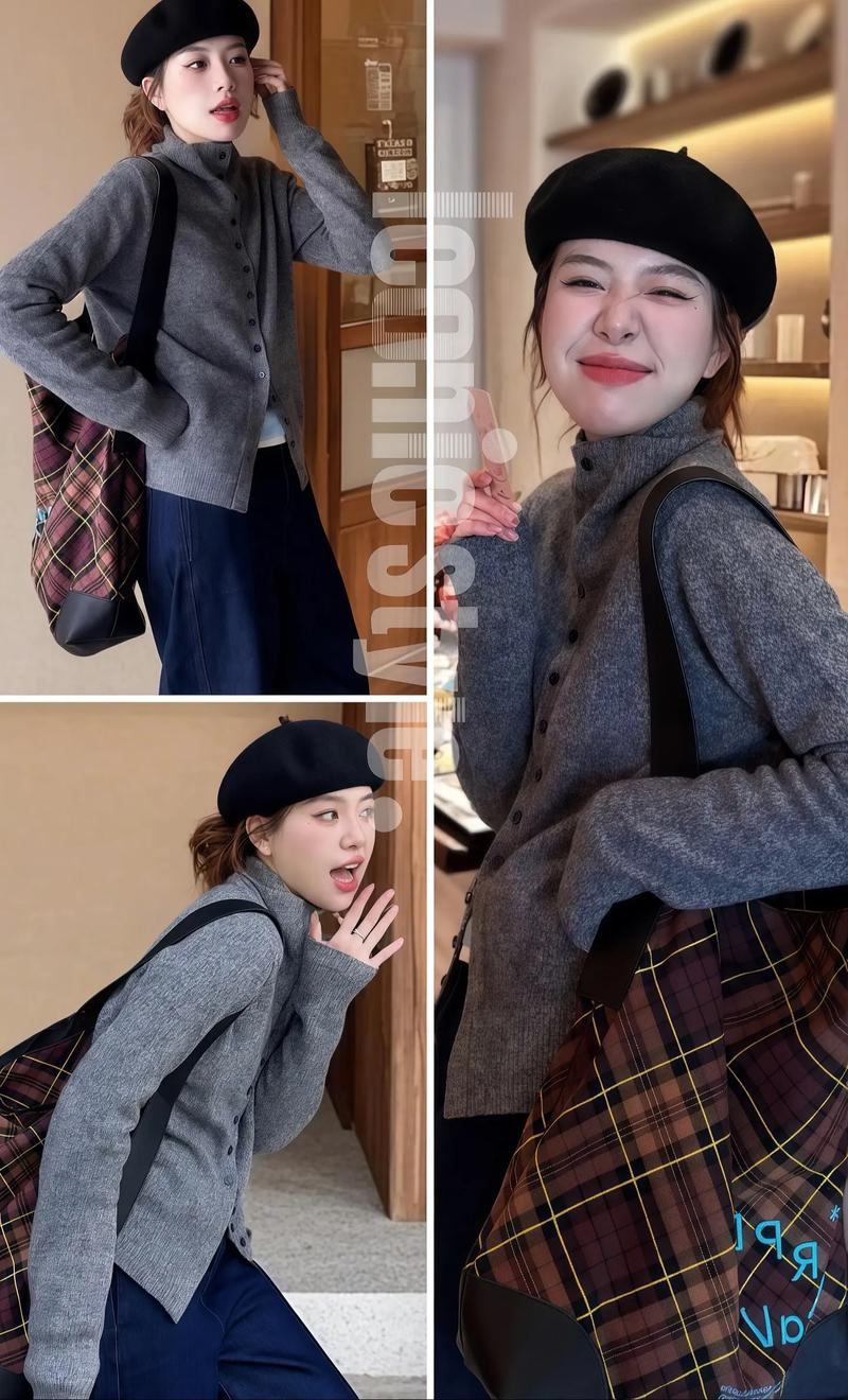 蓝灰色的外套怎么搭配什么裤子