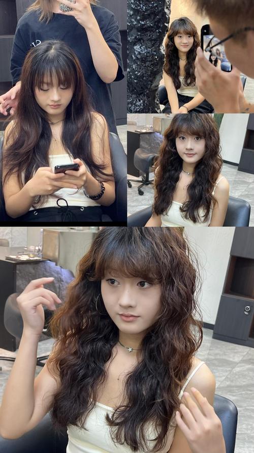 圆脑袋适合什么发型