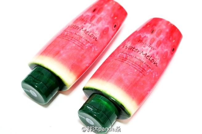 粉色瓶子西瓜味洗面奶
