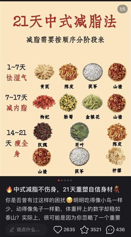 什么中药有减肥功效与作用