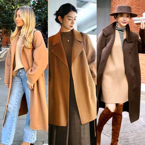 棕色休闲外套怎么搭配衣服