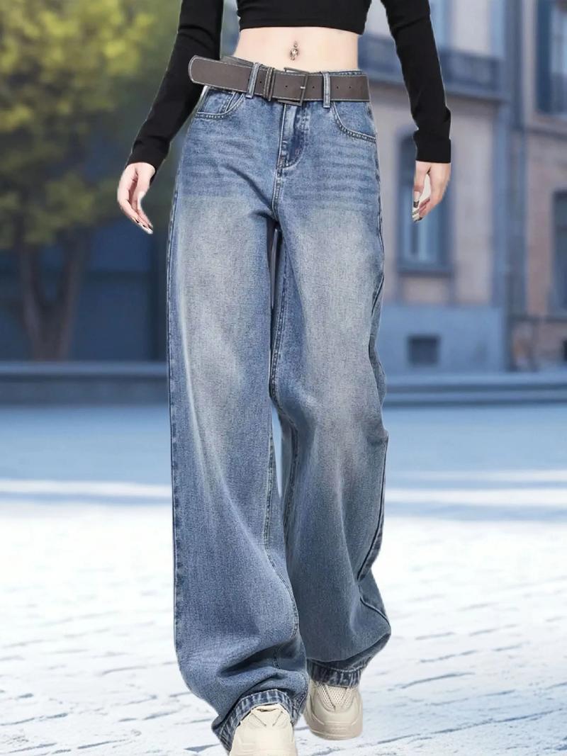 直筒牛仔裤怎么搭配鞋子好看吗