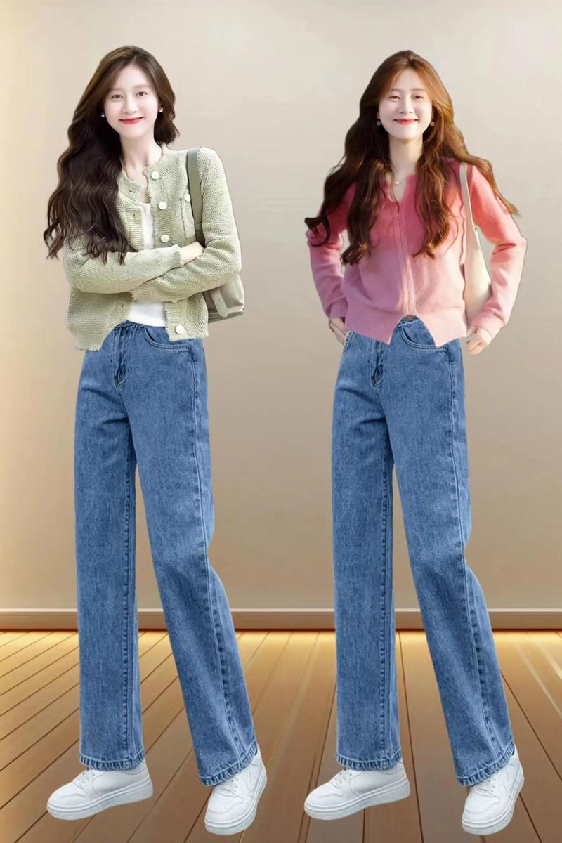 直筒牛仔裤怎么搭配鞋子好看吗