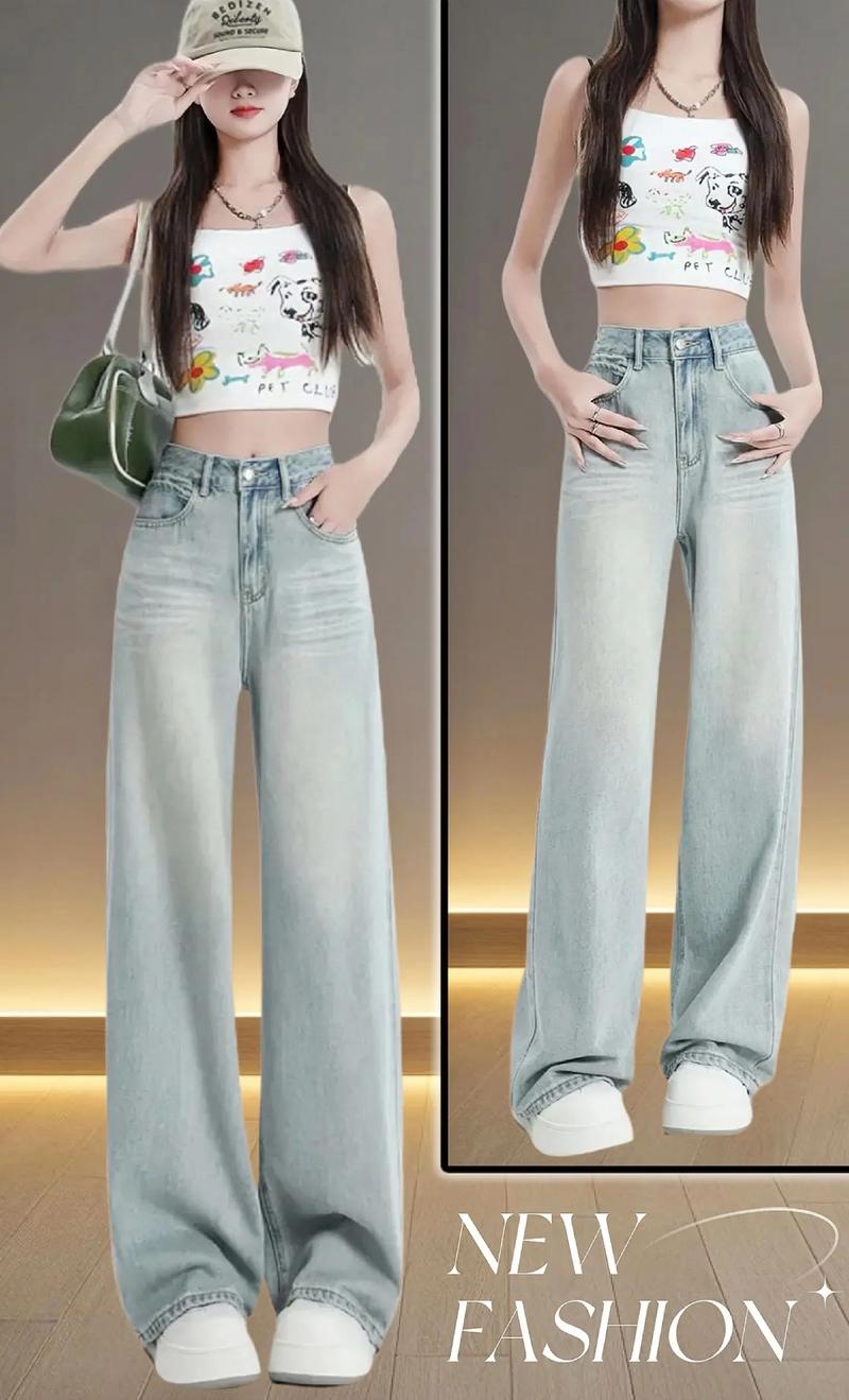 直筒牛仔裤怎么搭配鞋