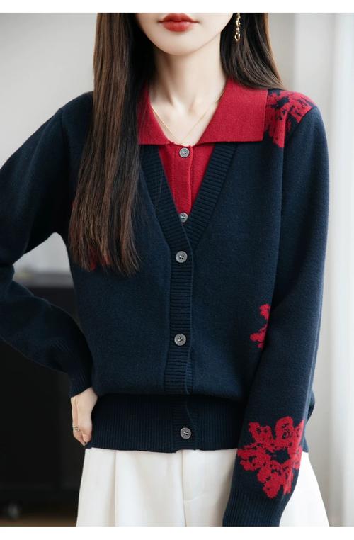 针织羊毛毛衣外套怎么搭配