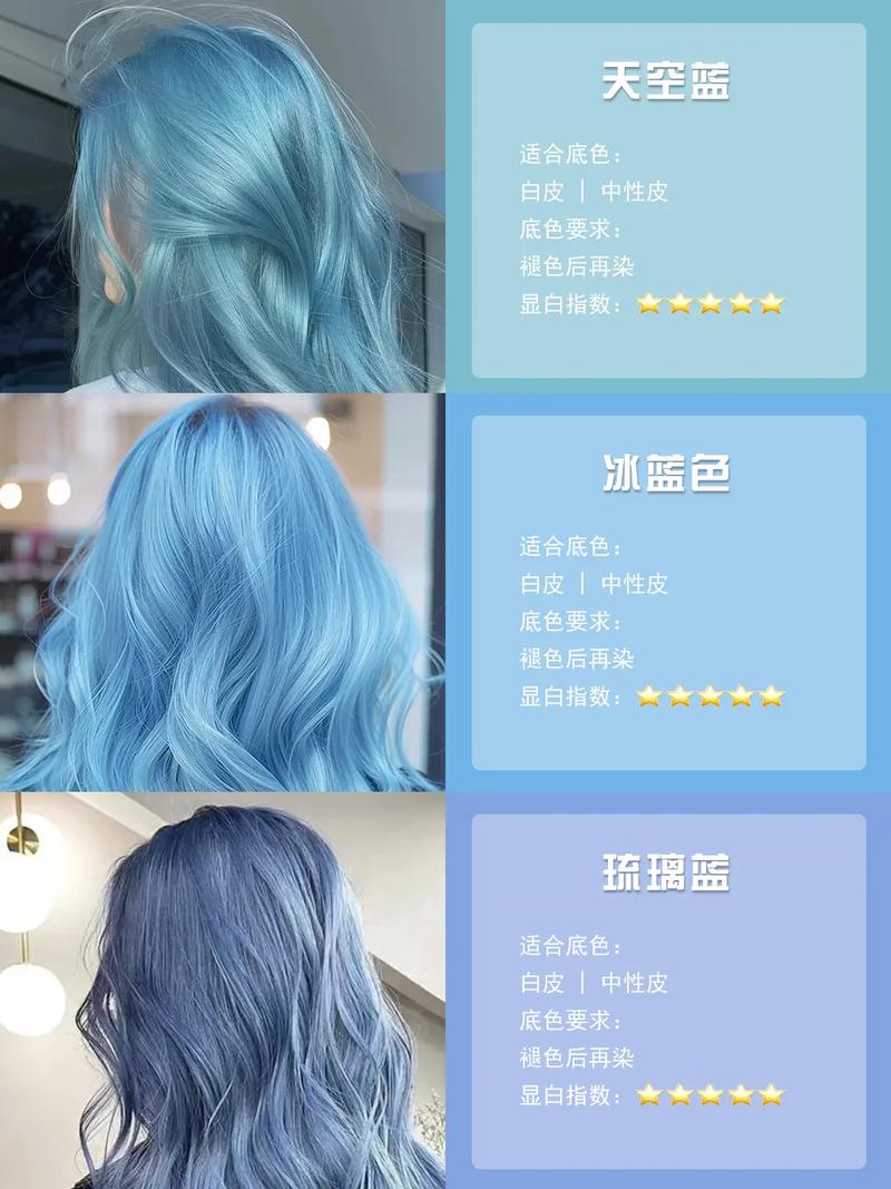 青色是什么颜色头发