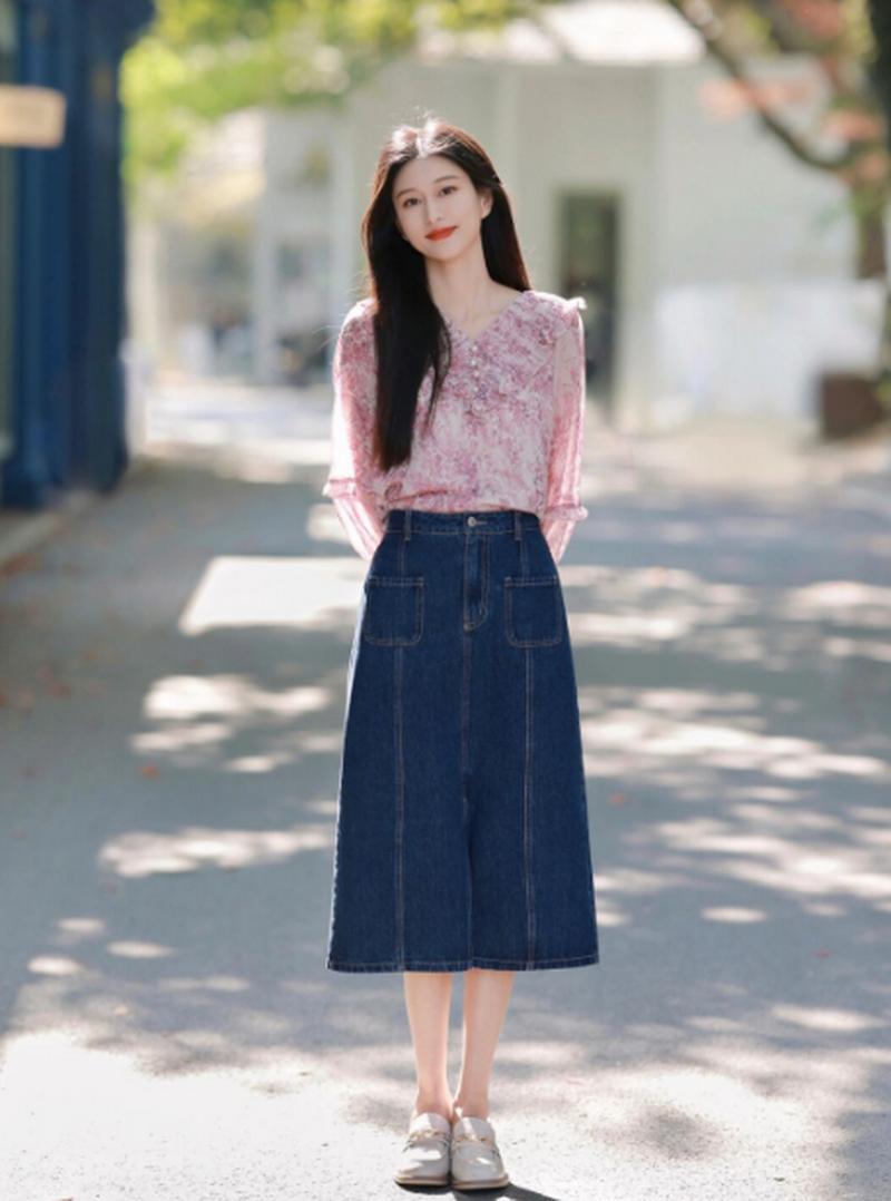 雪纺长裙衬衫怎么搭配