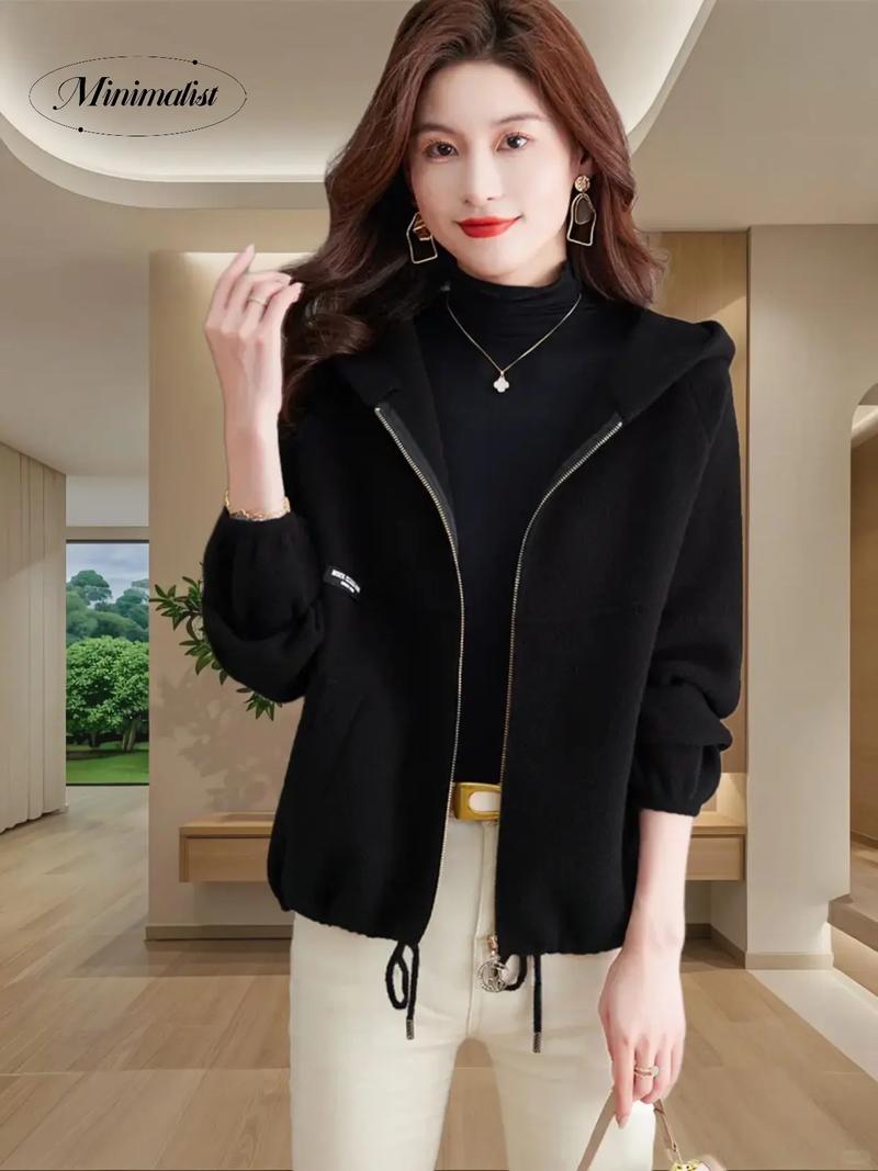 休闲带帽外套怎么搭配图片